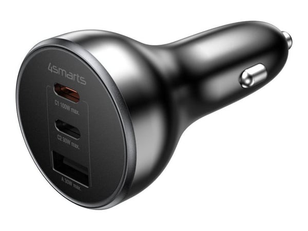 4smarts VoltRoad Ultimate - Bilstrømadapter - 160 watt - 18 A - PE, QC 2.0, QC 3.0, AFC, Power Delivery 3.0 + PPS, PD 2.0/PPS, HiSilicon Fast Charg...