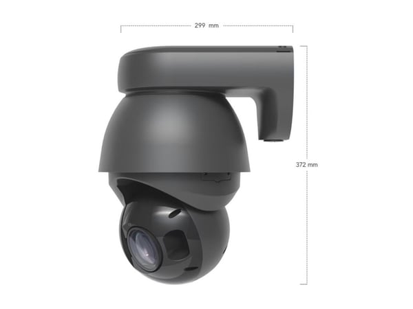 Ubiquiti UniFi AI PTZ Precision - Nettverksovervåkingskamera - PTZ - lite tårn - værbestandig - farge (Dag og natt) - 8 MP - 3840 x 2160 - 4K - GbE...