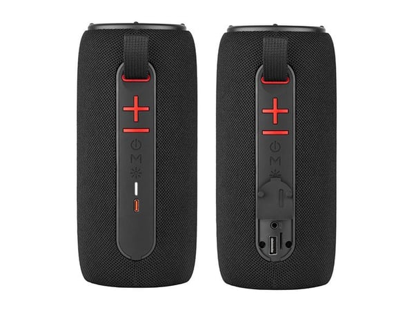 Tracer Stripe - Høyttaler - for bærbar bruk - trådløs - Bluetooth - 10 watt - svart