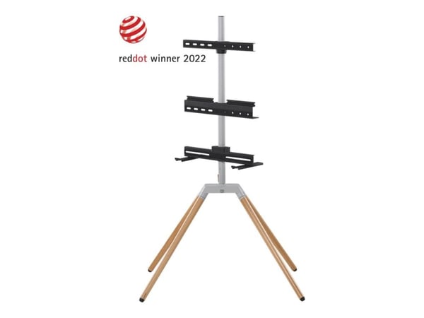 One For All WM 7476 - Stativ - tripod - for flatpanel - ek, sølvgrå - skjermstørrelse: 32"-70" - plassering på gulv