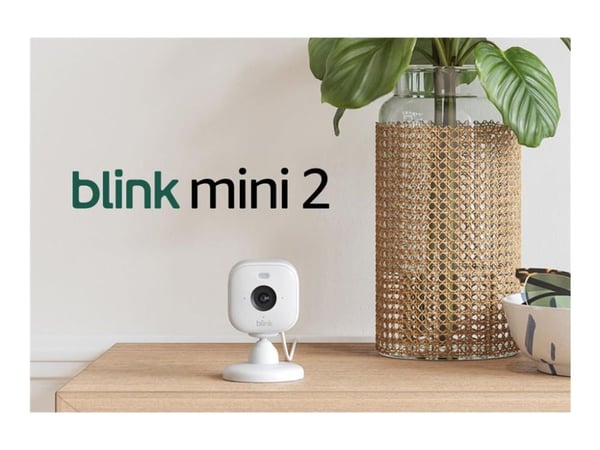 Blink Mini 2 - Nettverksovervåkingskamera - farge (Dag og natt) - 1920 x 1080 - 1080p - lyd