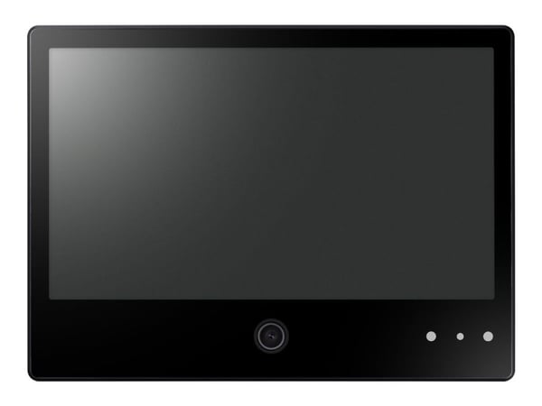 Hanwha Vision SMT-1031PV - LED-bakgrunnsbelyst LCD-monitor - farge - 10.1" - svart