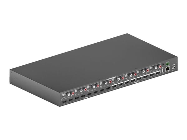PureLink PT-MA-HD88DA, Skaalautuva matriisikytkin, 3840 x 2160 pikseliä, 18 Gbit/s, TOSLINK, Linkki, Käyttö, Teho, USB A-tyyppi