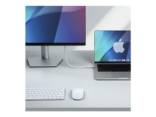 StarTech - USB-kabel - USB-C (hann) til USB-C (hann) - USB4 / Thunderbolt / DisplayPort 2.1 - 51.33 cm - 4K 120 Hz støtte, 8K 60Hz støtte, utvidet ...