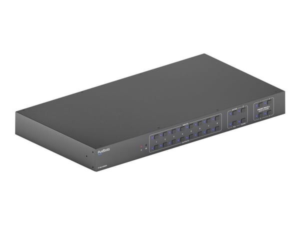 PureLink PT-MA-HD88DA, Skaalautuva matriisikytkin, 3840 x 2160 pikseliä, 18 Gbit/s, TOSLINK, Linkki, Käyttö, Teho, USB A-tyyppi