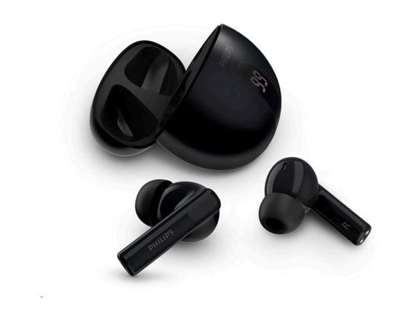 Philips TAT2520BK - True wireless-hodetelefoner med mikrofon - i øret - Bluetooth - svart