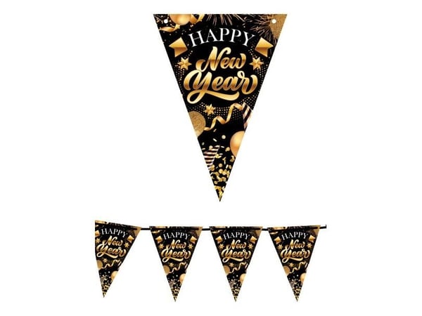 Happy New Year vimpelgirlang, 3 m