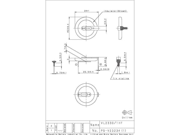 Panasonic VL2330-1HFE