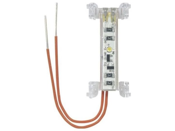 Niole LED-lamppu merkkivalotoiminnolle 0,3mA 230V~ 665091