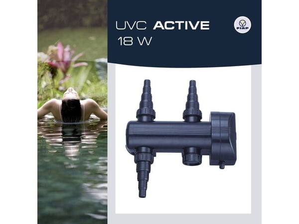 FIAP 2782 UVC Active 18 W UVC-apparat Med UVC-klaringsenhed