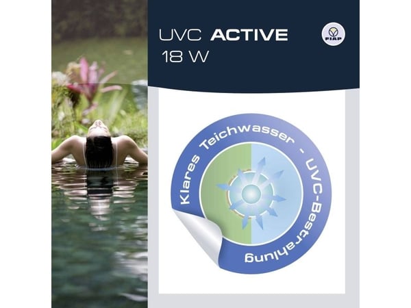 FIAP 2782 UVC Active 18 W UVC-apparat Med UVC-klaringsenhed