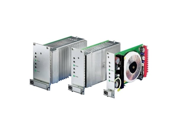 SCHROFF AC/DC lineær regulator dobbel, 10 - 58 W - STRØMFORSYNING PSM 215 (13105023)