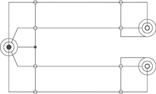 SpeaKa Professional SP-7869836 Jack Audio Y-sovitin [1x Jackstik 6,3 mm - 2x Jacktilslutning 6,3 mm] Lajittelu
