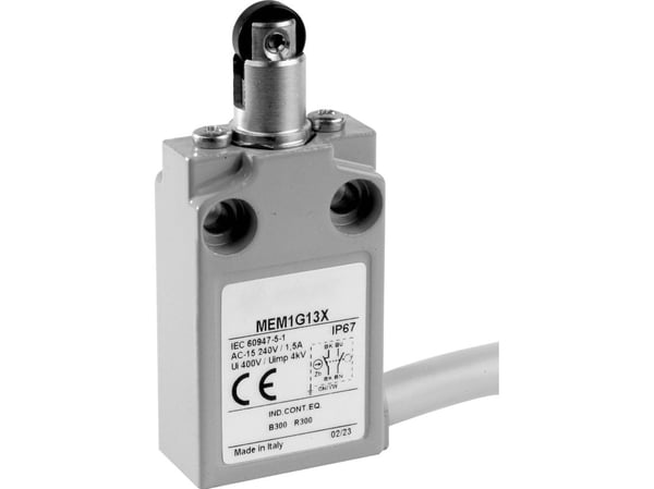 Panasonic MEM1G12ZD MEM1G12ZD MEM1G12ZD MEM1G12ZD Rajakytkin 24 V 5 A Pyörivä rullamäntä IP67 1 kpl 1 kpl