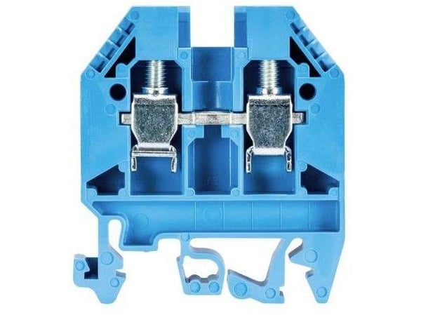 Gennem terminal selos Wieland WK 6/U Blau 57.506.0055.6 Blå 1 stk
