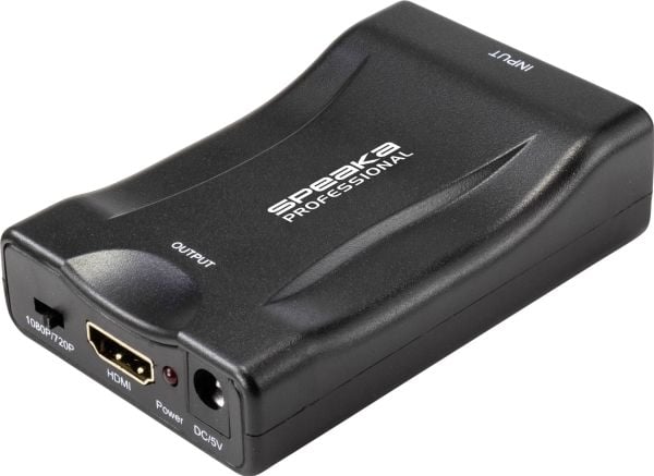SpeaKa Professional AV-muunnin SP-9395928 [Scart - HDMI] 1920 x 1080 Pixel