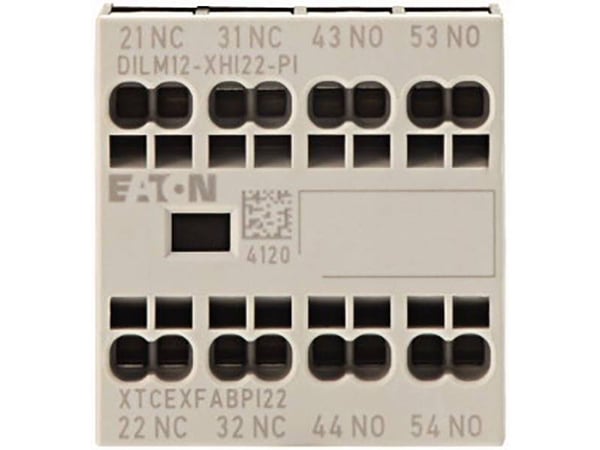Eaton 199458 DILM12-XHI22-PI Apukytkin 240 V/AC 3,5 A 2 x sulkukosketin, 3 x katkaisukosketin 1 kappale 1 kpl