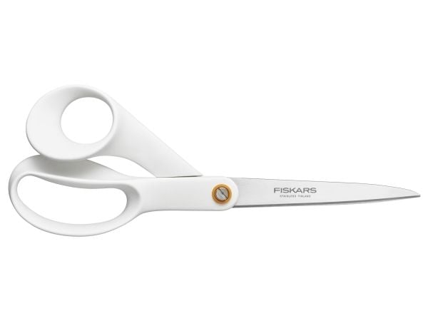FISKARS UNIVERSALSAKS 21cm HVIT