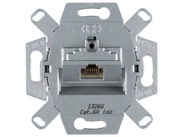 Hager G3139 Sähköjalkalistatarvikkeet Laiteliitin RJ45 Cat.6 1 kpl (G3139)