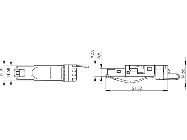Telegärtner J80026A0003, RJ45, Lajittelu