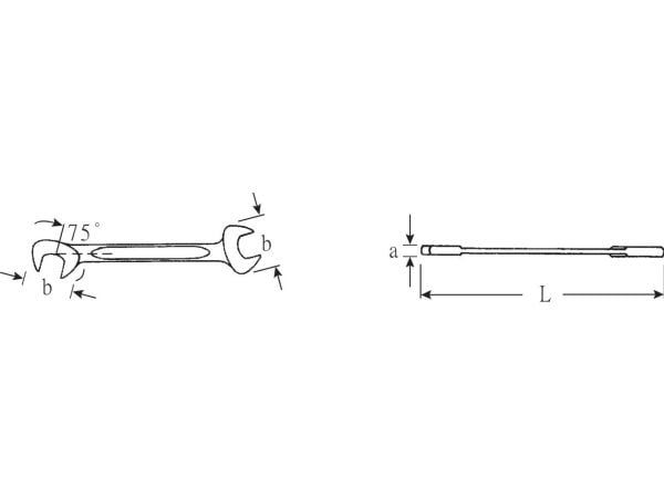 Stahlwille 40061313 12 13 jakoavain 13 mm