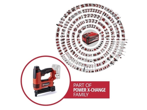 Einhell TE-CN 4257791 Akkukäyttöinen naulain Naulaimen pituus 10 - 22 mm sis. akun, sis. laturin (4257791)