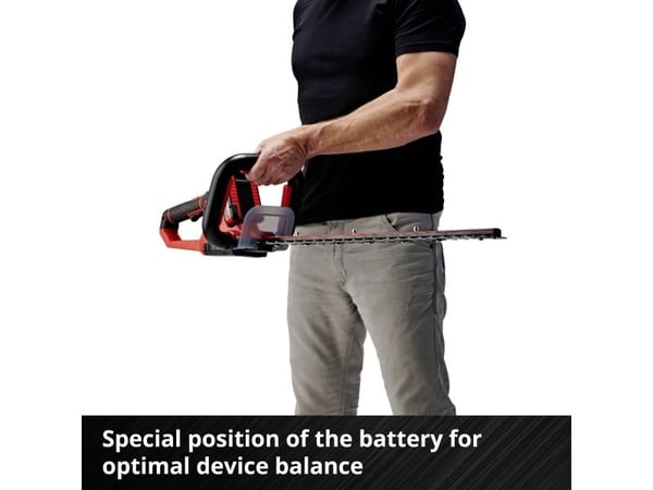 Einhell GE-CH 18/60 Li + 2,5 Ah Starter Kit Pensasleikkuri johdoton sis. akun, sis. laturin 48 W 18 V Lithium 670 mm