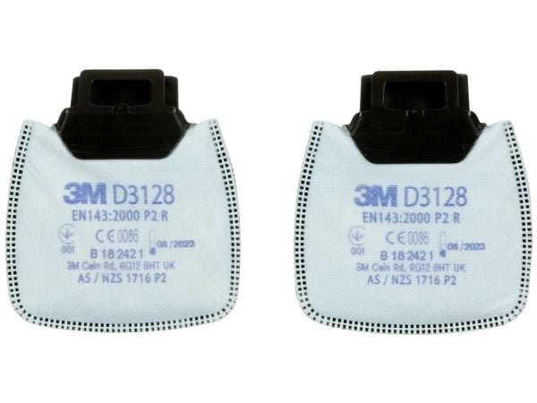 3M D9035 Maskefilter till åndedrætsskydd 2 stk