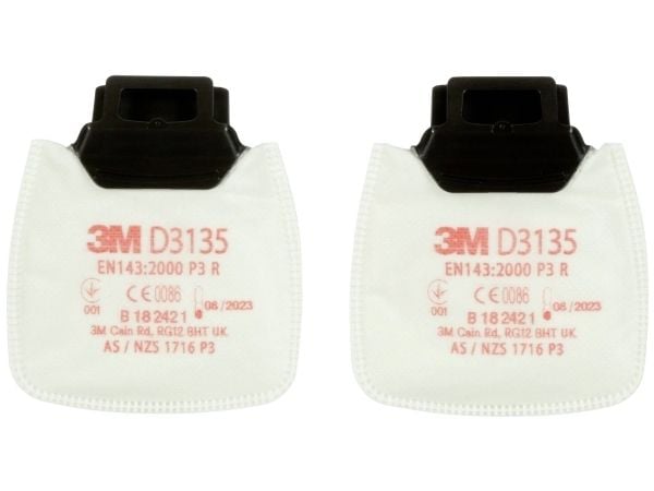 3M D9035 Maskefilter till åndedrætsskydd 2 stk