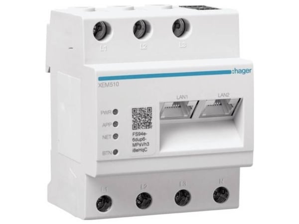 Hager XEM510 Kuormanhallinta 10 LP lokal (XEM510)