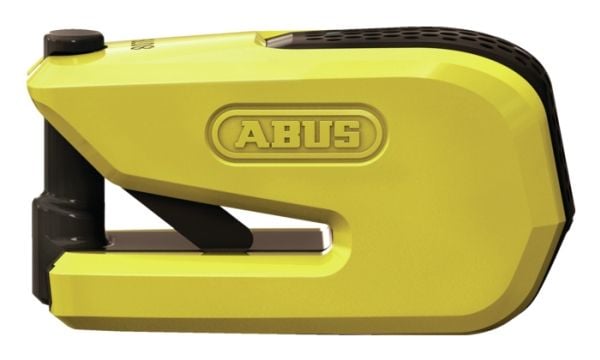 ABUS 95840, Skivelås, Gult, Stål, 1,35 cm, 100 dB, 15 s