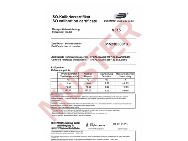 TFA Dostmann Digitaalinen tarkkuuspistolämpömittari V315 Pistolämpömittari (HACCP) kalibroitu (ISO) Mittausalue lämpötila -50-250 °C Anturin tyyppi...