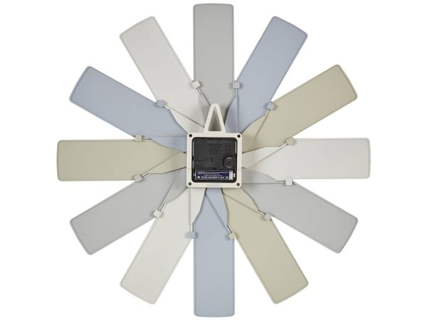 TFA Dostmann 60.3020.30 Kvartsi seinäkello 400 mm x 37 mm x 400 mm Värikäs hiipivä liike (hiljainen) (60.3020.30)