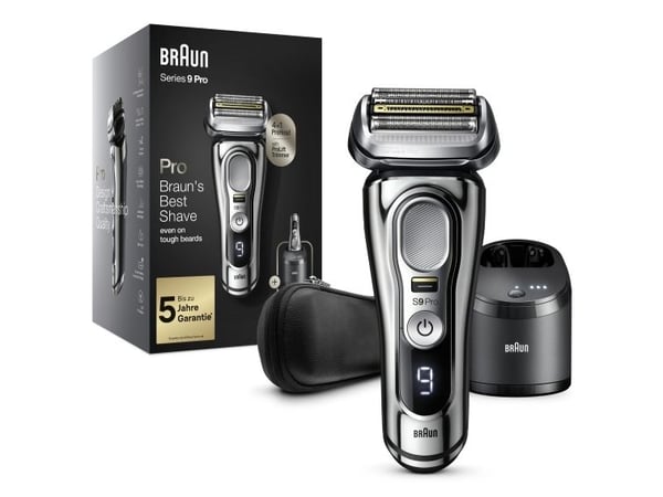 Braun Series 9 9486cc, Barberingsmaskin, Kromfarget, Batteri, Innebygd batteri, 60 min, Lithium-Ion (Li-Ion)