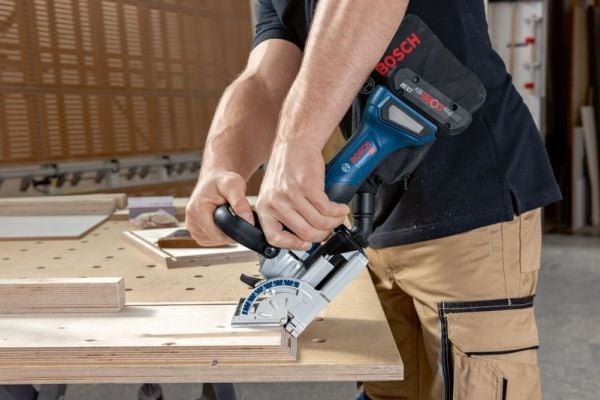 Batteridrevet lamellfres GFF 18V-22 Professional Solo, 18 volt (blå/svart, uten batteri og lader, i L-BOXX) - SOLO