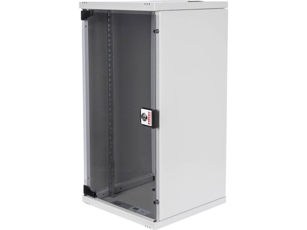 ROLINE 10 tuuman seinäkotelo 12 U 312x300 LxS harmaa - Seinäkotelo (26.21.0026)