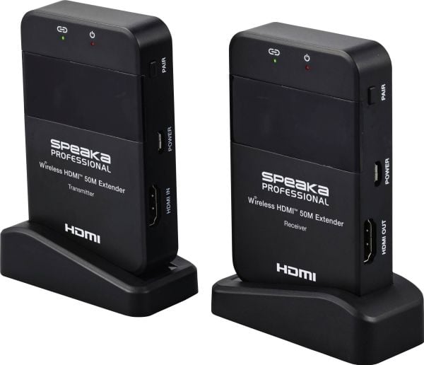 SpeaKa Professional SP-HDE-320 HDMI-siirto (sarja) 148,5 MHz 1920 x 1080 pikseliä