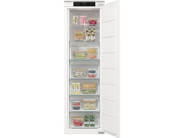 Gorenje G400 FNCI517E41WF - Fryser - stående - innebygd - fordypning - bredde: 56 cm - dybde: 56 cm - høyde: 177.2 cm - 235 liter - Klasse E - hvit