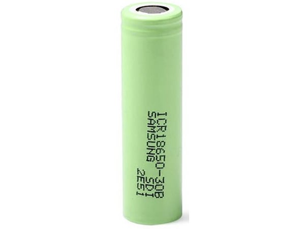 Samsung ICR18650-30B Spesialbatteri 18650 Flat-Top Lithium 3,7 V 2950 mAh