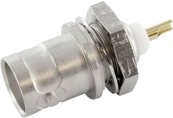 Telegärtner J01001A1219, BNC, Sort, 27 mm