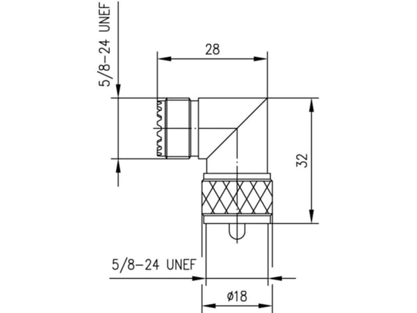 Telegärtner 100024350 100024350 BNC adapter UHF-tilslutning - UHF-stik 1 stk