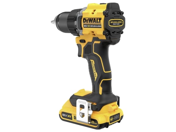 DEWALT DCD794D2T-QW DCD794D2T-QW Akkuporakone 18 V 2 Ah Litium sis. ylimääräinen akku, sis. laturi, matkalaukku