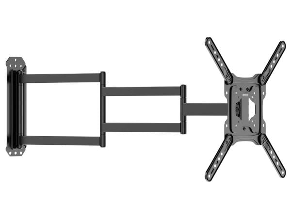 SpeaKa Professional SP-TVM-1000 TV-seinäteline Taitettava, sisäänvedettävä 58,4 cm (23) - 165,1 cm (65) Kallistettava, sisäänvedettävä, siirrettävä