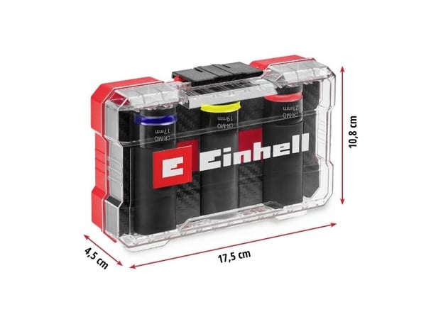 Einhell iskuporanterä- ja hylsysarja 1/2 109263