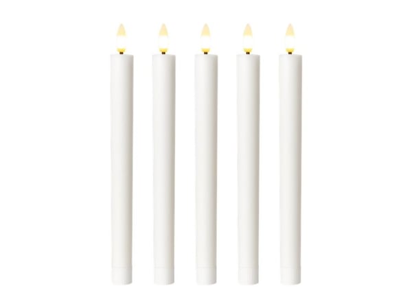 Goobay 77750, Figur, Hvit, Aluminium, Glass, Polykarbonat (PC), 2 timer, 8 timer, Stearinlys