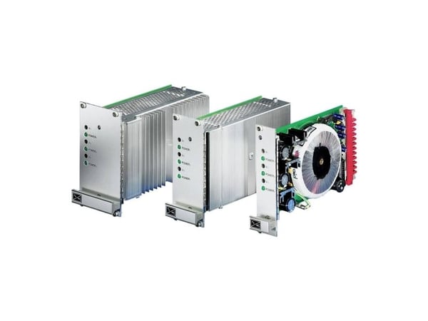 SCHROFF AC/DC lineær regulator trippel, 7 - 39 W - STRØMFORSYNING PSK 312 (13105051)