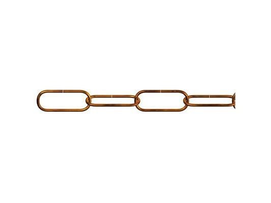 dörner + helmer 153642 Ornamental Chain Antique Brass Steel 20 m
