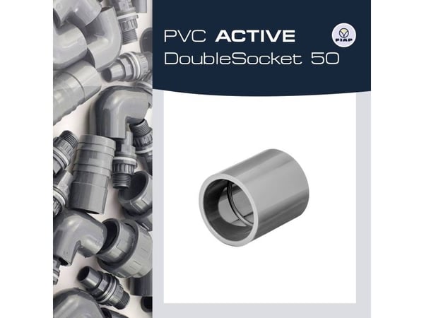 FIAP 2506 PVC dubbelt uttag (Ø) 50 mm 1 st