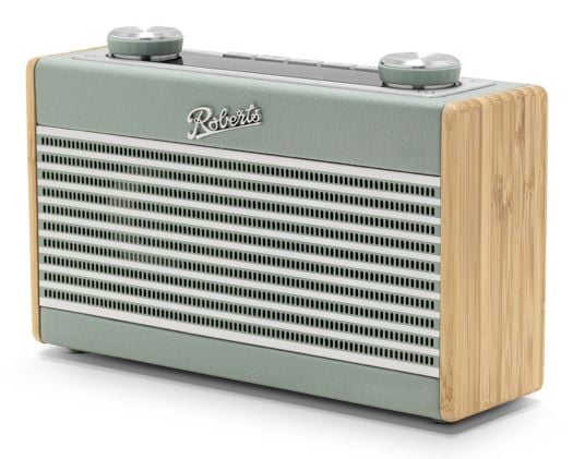 Roberts Radio Rambler Uno, Bærbar, Analog og digital, DAB, DAB+, FM, 3,5 mm, Blå, Grønn, Rotasjon