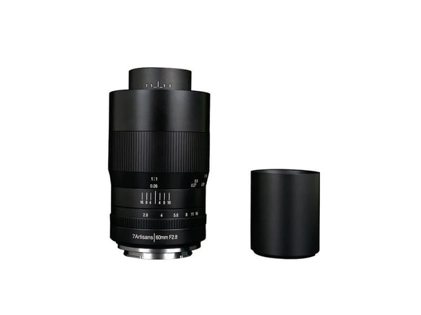 7Artisans 60mm f/2.8 APS-C, Makro, 8/7, Canon RF